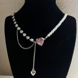 Pearl/Diamond Necklace